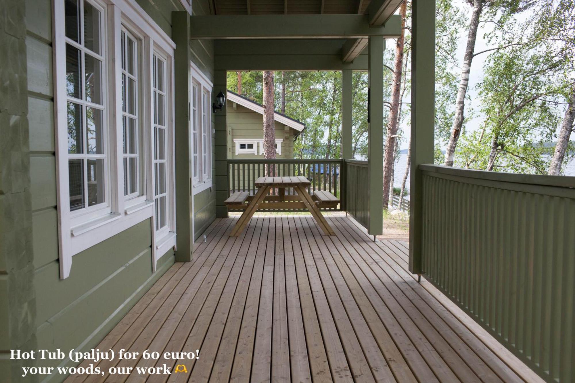 Sresort Saunas - Hot Tub, Palju Imatra Bagian luar foto