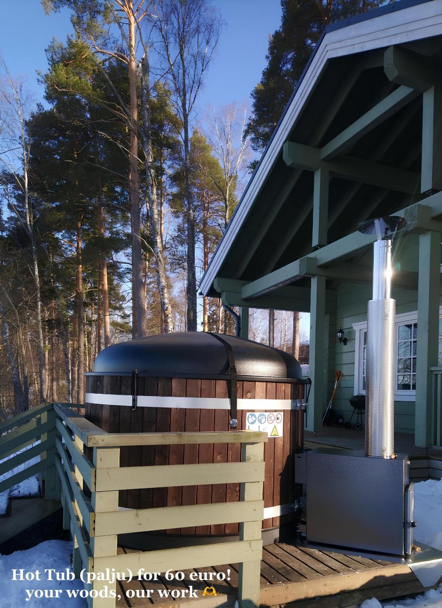 Sresort Saunas - Hot Tub, Palju Imatra Bagian luar foto