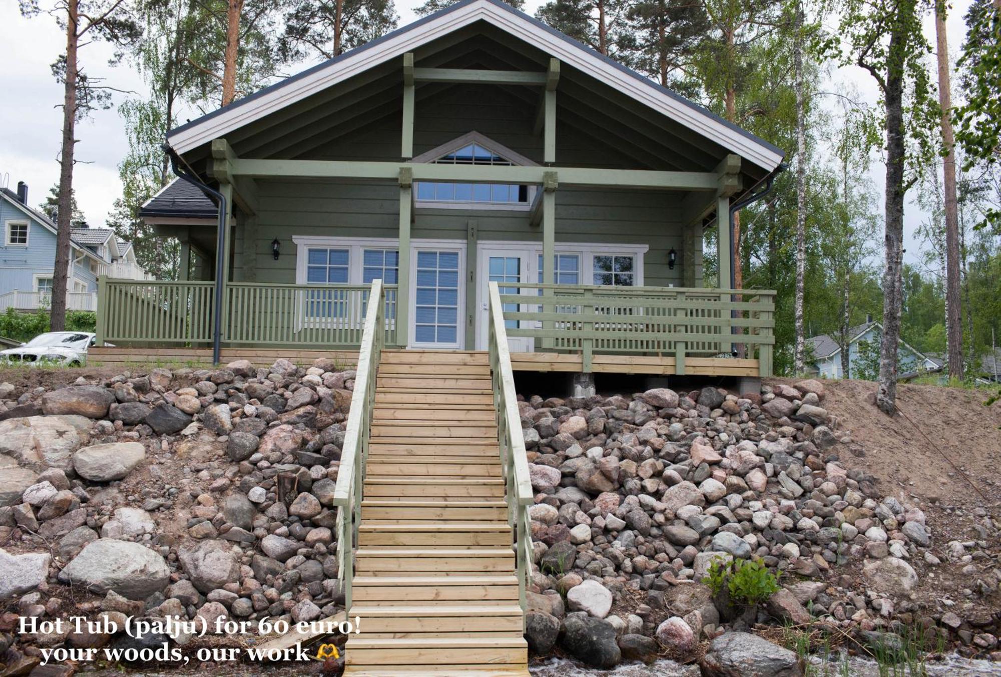 Sresort Saunas - Hot Tub, Palju Imatra Bagian luar foto