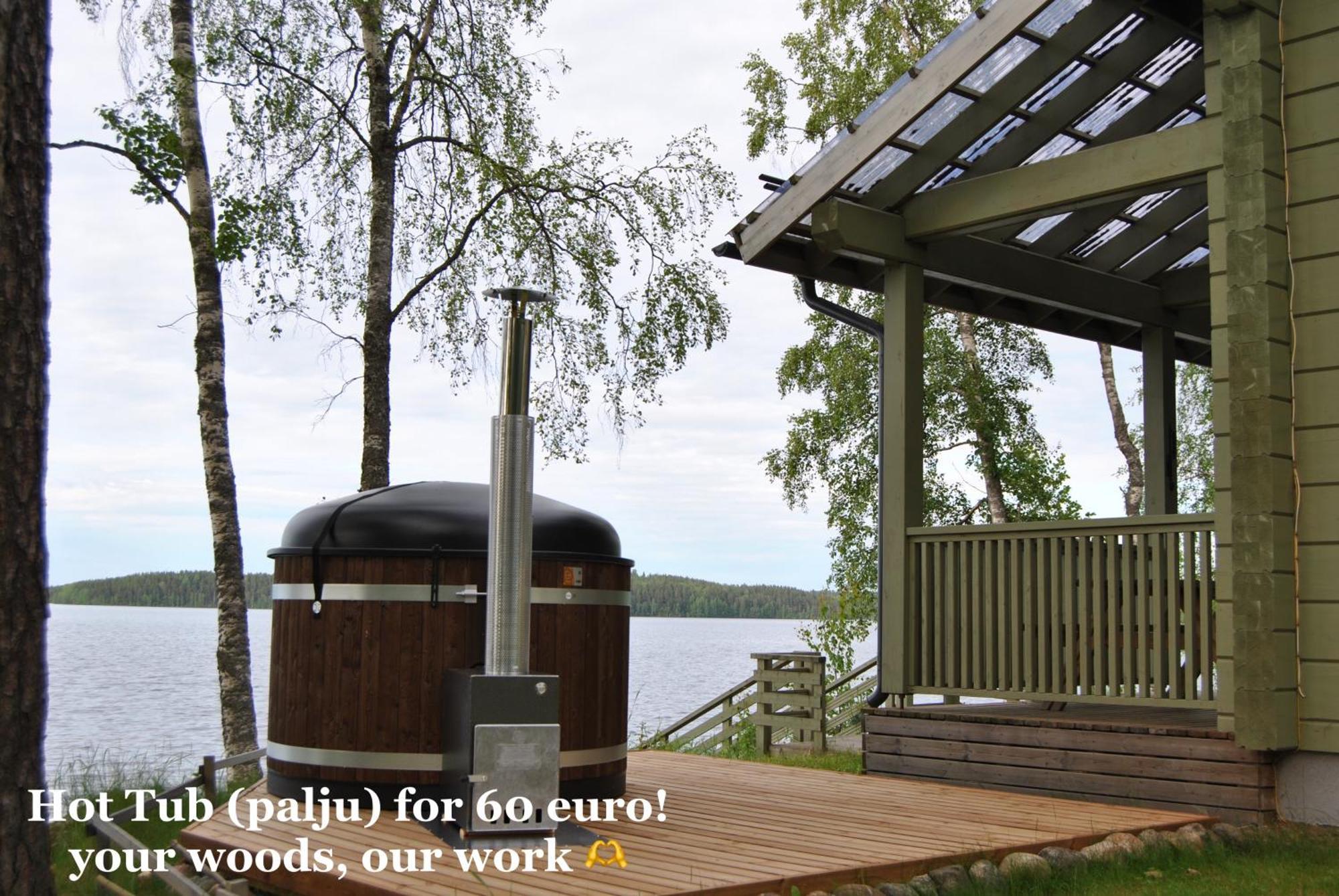Sresort Saunas - Hot Tub, Palju Imatra Bagian luar foto