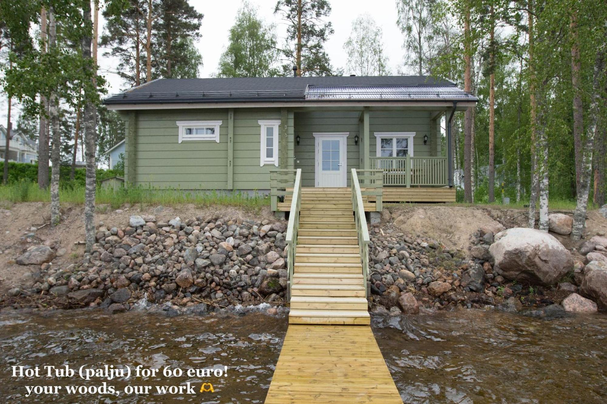 Sresort Saunas - Hot Tub, Palju Imatra Bagian luar foto