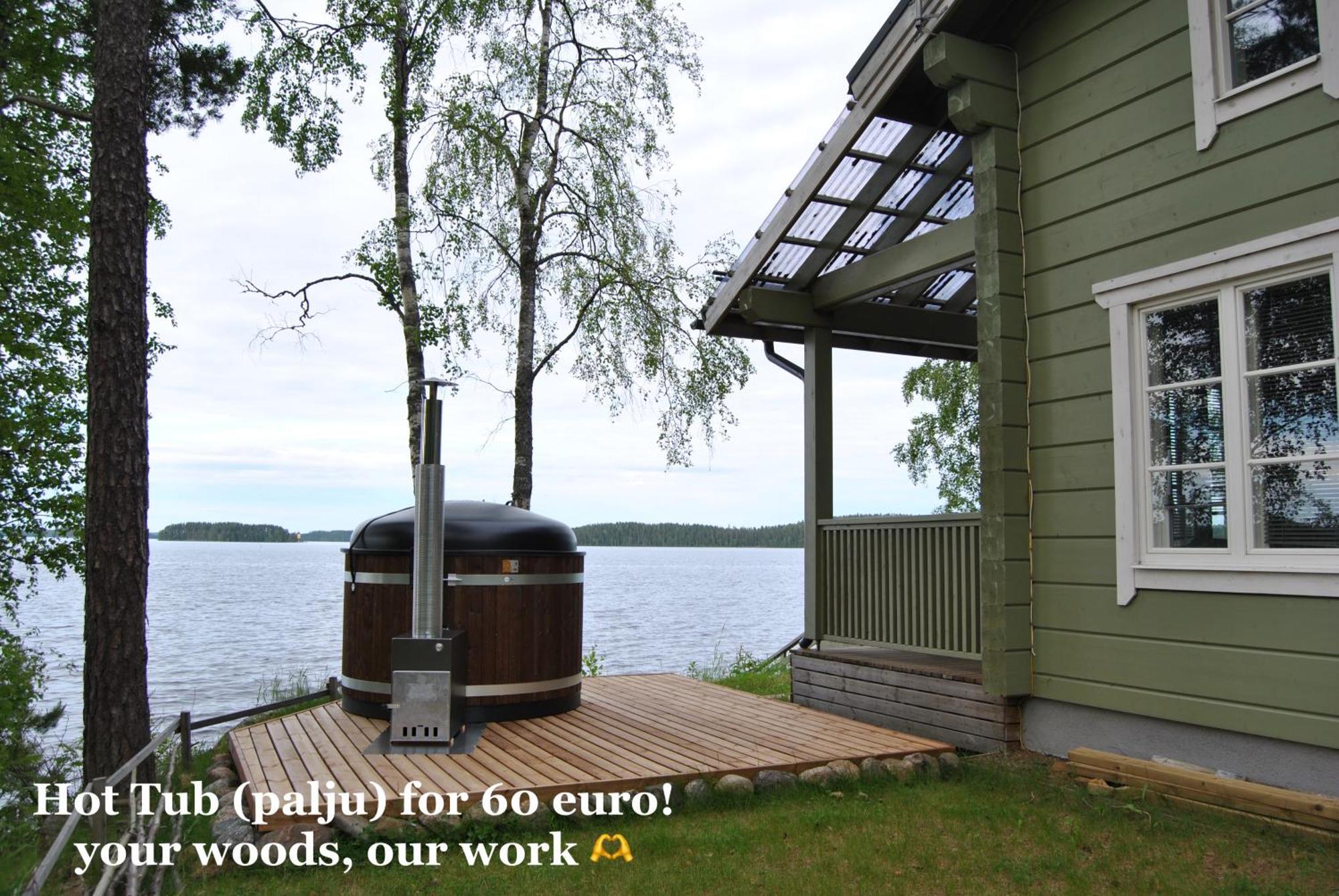 Sresort Saunas - Hot Tub, Palju Imatra Bagian luar foto
