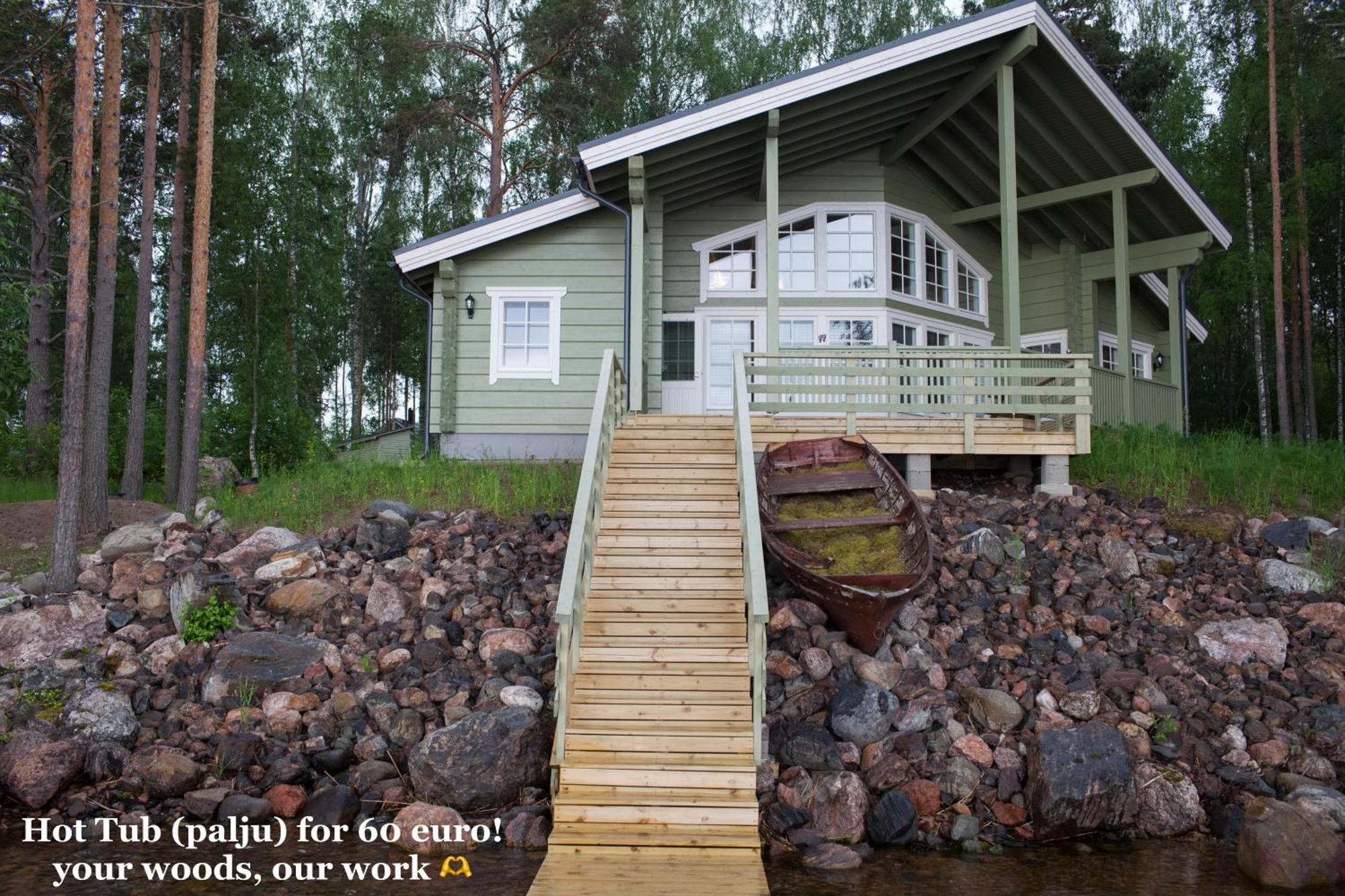 Sresort Saunas - Hot Tub, Palju Imatra Bagian luar foto