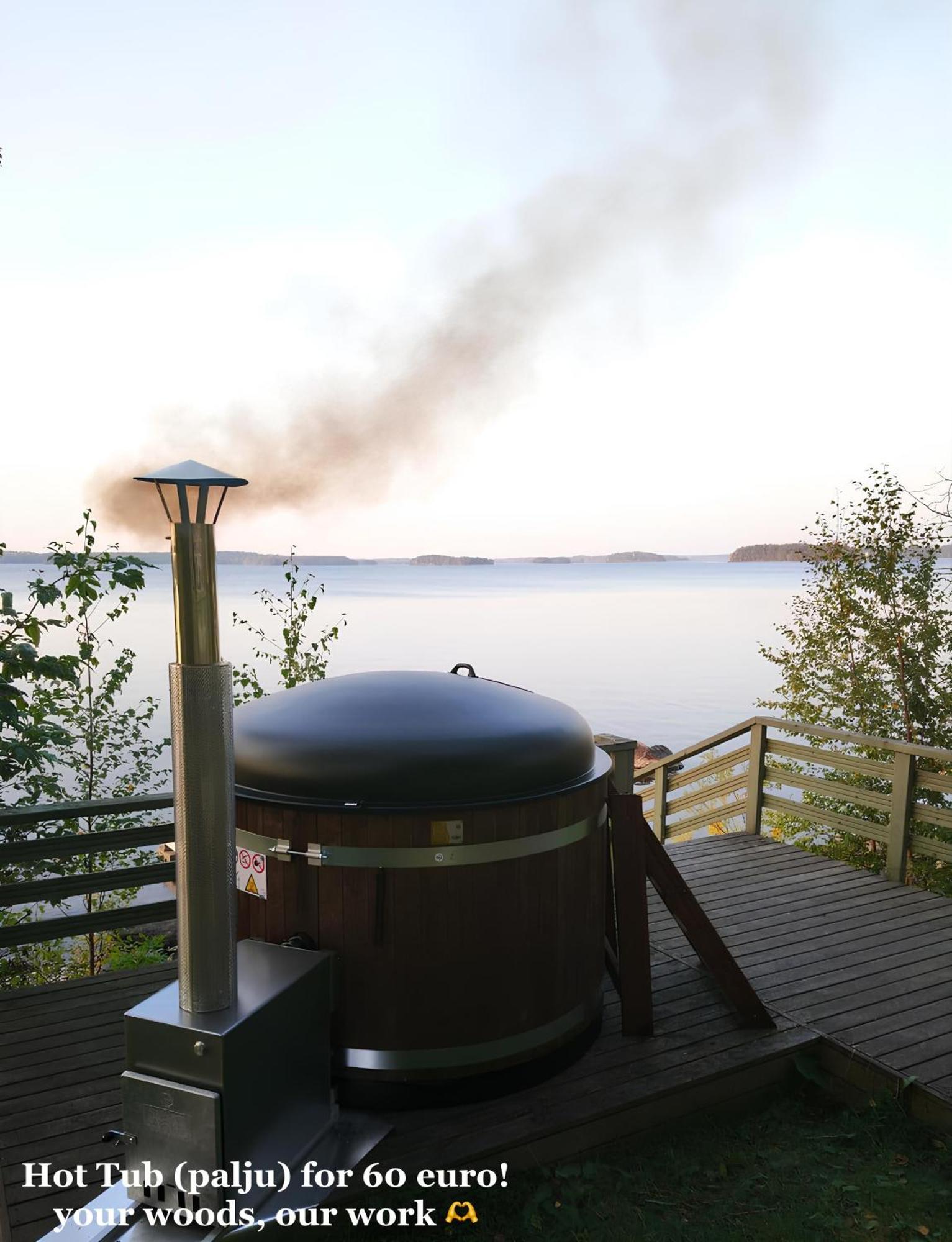 Sresort Saunas - Hot Tub, Palju Imatra Bagian luar foto