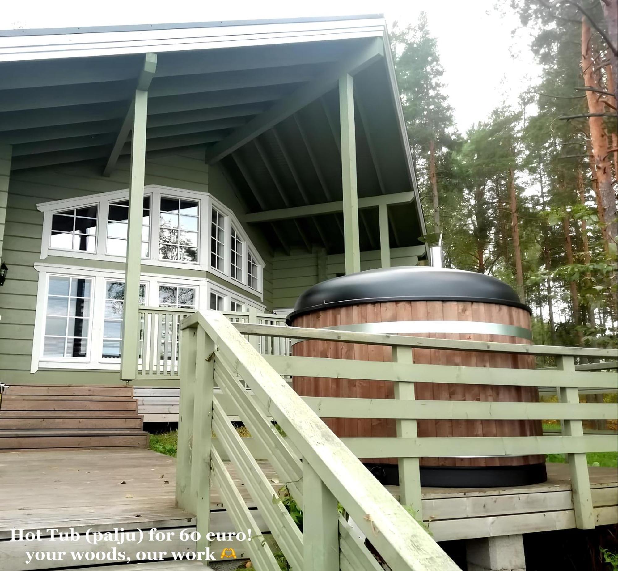 Sresort Saunas - Hot Tub, Palju Imatra Bagian luar foto